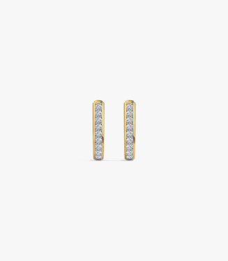 The Tamasvini Gold and Diamond Nosepin for Women